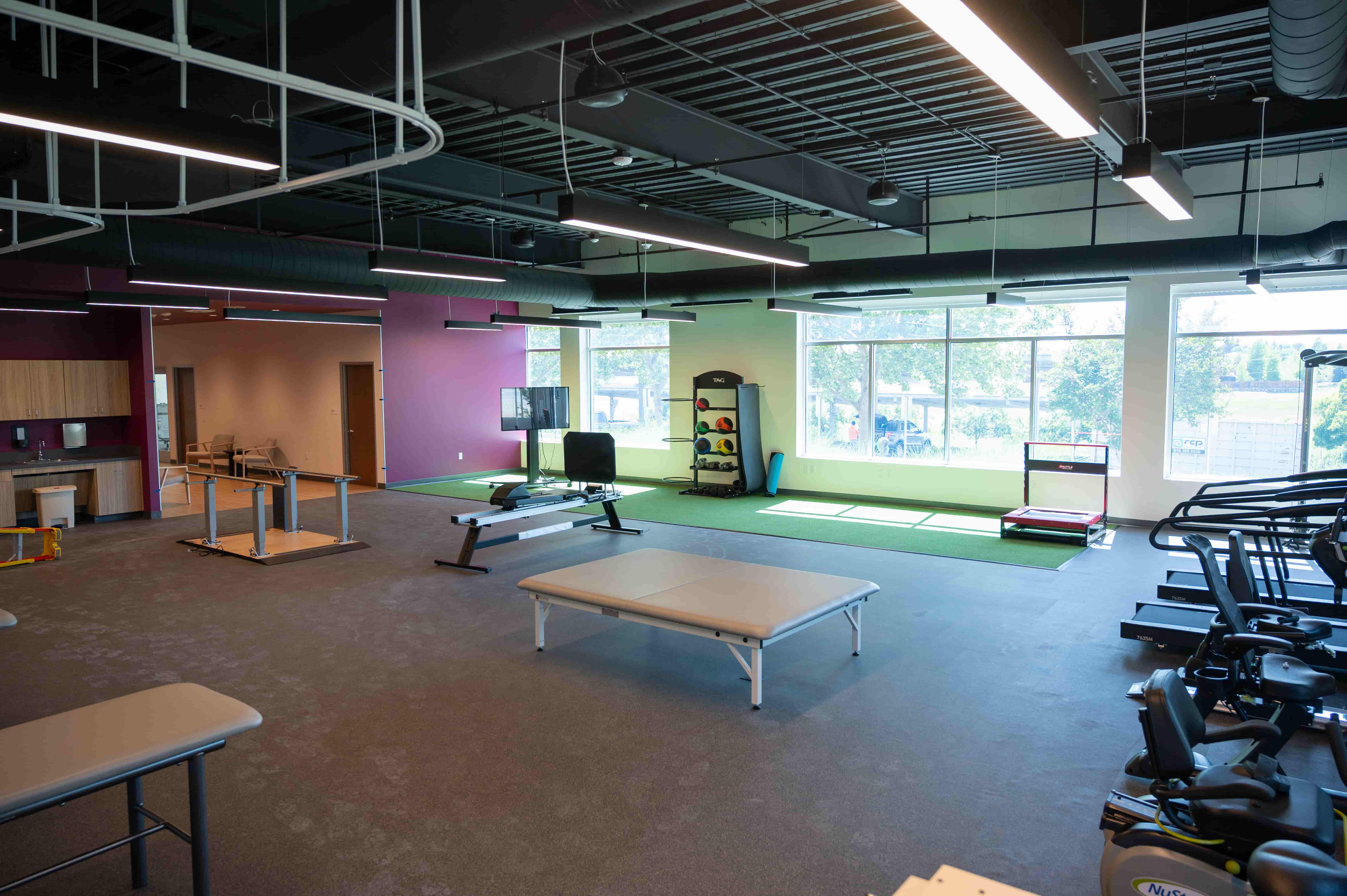 marshall el dorado hills physical therapy work out room